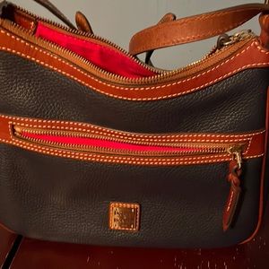 NWT Dooney Bourke Piper Leather Crossbody Bag